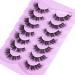 JIMIRE Cluster Lashes Individual Eyelash Clusters Natural Look Eyelashes Extension Russian D Curl Lash Extensions Fluffy Eyelash Individuals 9-17mm Thick Fake Eyelashes - Buy Online on GoSupps.com