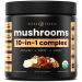 NutraChamps Organic Mushroom Powder - 10-in-1 Complex - Mushroom Supplement Powder Blend for Memory, Focus & Immune Support - 8oz (8.0 OZ, Mushroom Blend)