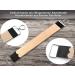 Professional Leather Strop for Razor Sharpening | 2-Part Leather & Cotton Combination - International Shipping Available - Buy Online on GoSupps.com