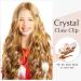 21-Piece Simple Colors Flower Crystal Hair Clips Set for Women and Girls - Mini Crystal Barrettes and Hairpins - Hair Accessories - Buy Online on GoSupps.com