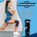 KLASSIK Knee Compression Sleeves for Meniscus Tear ACL & Arthritis Pain Relief | Targeted Compression & Support for Sports - Medium - Buy Online on GoSupps.com