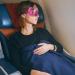 Soothing Silk Travel Sleeping Mask - Reversible Fun Blindfold Design - Includes Free Earplugs - Pink - Buy Online on GoSupps.com