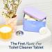 BLUELAND Toilet Cleaner Starter Set - Eco Friendly & Plant-Based - Lemon Cedar Scent - 14 Tablets - Buy Online on GoSupps.com
