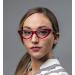 Yogo Vision Reading Glasses 5 Pk Readers for Women Cateye Eyeglasses and Light Spring Hinge Frame +2.75 Set of 5: Black  Grey  Pink. Hot Pink  Brown Havana 2.75 x - Buy Online on GoSupps.com
