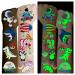 Cerlaza 220 styles Luminous Temporary Tattoos for Kids Gifts, Fake Tattoos Party Favors Supplies for Boys Girls, Unicorn Dinosaurs Pirate Space Mermaid Stickers Makeup for Toddler Tatoo-20 Sheets