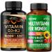 NUTRAHARMONY Vitamin D3 K2 & Multivitamins for Women Capsules
