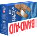 Flexible Fabric Band-Aid Adhesive Bandages - 100 Assorted Sizes for Ultimate Comfort - Buy Online on GoSupps.com