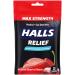 HALLS Relief Max Strength Frozen Cherry Cough Drops 20 Drops