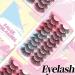 False Cat Eye Wispy 3D Natural Look Faux Mink Fake Eyelashes - 10 Pairs | Reusable & Lightweight | Easy To Apply & Contact Lens Friendly | Cruelty-Free - Buy Online on GoSupps.com