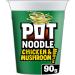 Pot Noodle Chicken & Mushroom vegetarian noodles Standard quick to make noodles 90 g - Buy Online on GoSupps.com