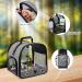SUERTREE Bird Carrier Bag Bird Travel Cage with Stand Small Bird Carrier for Parrot Portable Bird Carrier Travel Bag Pet Transparent Breathable Travel Cage - Buy Online on GoSupps.com