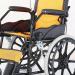Wheelchair Lightweight Folding Travel Wheelchair Multifunctional Self-propelled Wheelchair Suitable for Adults and The Elderly (Orange) - Buy Online on GoSupps.com