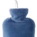 Samply 2L Hot Water Bottle with Blue Furry Cover - Hot Water Bag for Comfort and Relief - Buy Online on GoSupps.com