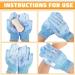 20 Pieces Exfoliating Gloves | Double Sided Bathing Glove for Body Scrub | Hand Scrub Mitt for Spa Massage | 9 Colors Available - Buy Online on GoSupps.com