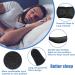 Adjustable Breathable Anti Snoring Chin Strap - Stop Snoring & Improve Sleep Quality - Snore Reducing Aid - Black - Buy Online on GoSupps.com