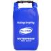 WELL-STRONG Waterproof First Aid Kit Roll Top Boat Emergency Kit with Waterproof Contents for Fishing Kayaking Boating Swimming Camping Rafting Beach Blue Ws011-blue
