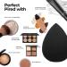 U&I Beauty Sponge Blender - 100% Vegan & Latex-Free | Perfect for Foundation Concealer & Highlight | Wet or Dry Use | Black Bundle (1 Count - Buy Online on GoSupps.com