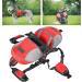 Cyrank Dog Hiking Backpack Dog Backpack Harness Dog Saddle Bag with Side Pockets for Small Medium Large Dogs(S-Red) S Red - Buy Online on GoSupps.com
