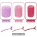 Jumbo Hair Rollers for Long Hair | Bmeliora Purple Rollers - Buy Online on GoSupps.com