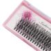 Bodermincer 20D 0.07mm Thickness 8-22mm To Choose Grafting False Eyelashes False Eyelashes Individual Natural Long Mink Fake Eyelashes Extension Handmade (22mm)