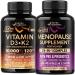 NUTRAHARMONY Vitamin D3 K2 Capsules & Menopause Supplement