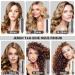 6 in 1 Lockenstab Set for Large & Small Curls - Antistatic Ceramic & Turmaline Wave Iron for Beach Waves - International Shipping Available - Buy Online on GoSupps.com