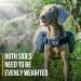 OneTigris Dog Pack for Hiking Camping Travelling Dog Backpack for Hiking Nylon Dog Harness Backpack with Side Pockets for Medium and Small Dogs L Black - Buy Online on GoSupps.com