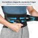 Freeetoo Back Bandage with Support Struts - Adjustable & Breathable Nylon | Ideal for Posture Correction & Occupational Safety | XL (Waist 115-130 cm) - Buy Online on GoSupps.com