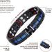 IONICO Magnetic Bracelet for Men & Women - Adjustable Strength Bracelet for Arthritis - Black-Blue | Includes Sizing Tool - Buy Online on GoSupps.com
