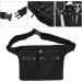 VOCOSTE Hairstylist Waist Belt - Premium Barber Tools Storage Canvas Apron for Hairdressers - Black - Buy Online on GoSupps.com