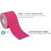 Shop Kinesiology Tape for Athletes | 16ft Water Resistant Latex Free Elastic for Knee Elbow & Shoulder Pain - Pink - Buy Online on GoSupps.com