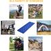 KingCamp XL Thick Cotton Cot Pad for Camping - Portable Sleeping Mattress for Outdoor Travel and Hiking - Navy/Grey, 79.9''x29.9 - Buy Online on GoSupps.com