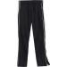 Gioberti Men's Track Running Athletic Pants - Elastic Waist, Zip Bottom - Black/White (Large) - Buy Online on GoSupps.com