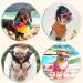 Pawaboo Dog Sunglasses  Small Dog Goggles with Adjustable Band  Waterproof Windproof Snowproof Cool Glasses for Puppy and Cat  Pink - Buy Online on GoSupps.com