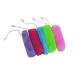 Evelots Exfoliating Soap Saver Set - Mesh Pouches for Bath/Shower - Hanging Cord - Set of 5 - Buy Online on GoSupps.com