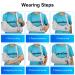 Supregear Grey S Arm Sling Shoulder Immobilizer - Rotator Cuff Support Brace for Men & Women - Comfortable Medical Arm Strap for Shoulder Injury & Fractured Bones - Buy Online on GoSupps.com