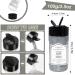 Glitzer Powder - Jemesi Silver Fine Glitter for Epoxy Resin Nail Art Body & DIY Decoration - 100g Holographic Glitter - Buy Online on GoSupps.com