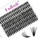 Fadlash Cluster Eyelashes Extension 10mm - 40D 0.07mm D Curl | DIY Individual Lashes for Self-Application - Buy Online on GoSupps.com