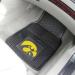 Fanmats 8870 Iowa Hawkeyes 2-Piece Heavy Duty Vinyl Car Mat Set | Front Row Floor Mats | All Weather Protection | Universal Fit - Buy Online on GoSupps.com