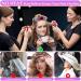 Qinzave 52PCS Jumbo Hair Rollers with Storage Bag: Self Grip Rollers in 5 Sizes, Stainless Steel Clips, Heatless Hair Roller Set for Long, Medium, Short Hair - Buy Online on GoSupps.com