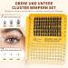 QUEWEL Eyelash Extensions Set - Upper & Lower Cluster Lashes with Durable Glue | DIY 3-Step Easy 03 Mix for Beginners - Big Eyes in 1 Pack - Buy Online on GoSupps.com