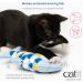 Catit Groovy Fish Toy - Interactive Motion Activated Flipping Fish Cat Toy Blue - One Size - Buy Online on GoSupps.com