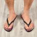Mnsruu Red Flowers Dragonfly Flip Flops | Eco-Friendly Travel Size for Home Hotel & Spa - Buy Online on GoSupps.com