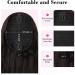 REECHO 26 Long Beach Wave Drawstring Ponytail Extension - Synthetic Hairpiece in Chocolate Brown - Buy Online on GoSupps.com