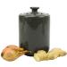 Stoneware Garlic Keeper Canister - Boston Warehouse Grey Reactive Glaze | Shop Now - Buy Online on GoSupps.com