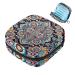 Storage bags for women's bandages aesthetic bohemian flower flower geometry pattern portable menstrual pad bag panty liners tampons women's bandages storage holder for women school office multicolored 04