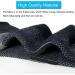 APTYID Men's Moisture Control Cushioned Crew Work Boot Socks - 6 Pairs, Size 9-12, Black - Buy Online on GoSupps.com