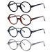 Eyekepper 4-pack Reading Glasses Women Small Lens Round Readers +2.50 4 Pack Mix Color 2.5 x