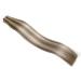 Hotlulana 100% Real Hair Tape-In Extensions | Chestnut Brown to Blonde Highlights (#P6/613) | 14 inch (35cm) | 20 Pieces Skin Weft - Buy Online on GoSupps.com