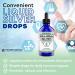 Colloidal Silver 4oz: 60 Servings (2 Month Supply), 50ppm, 99.99% Pure Silver, Immune Support Dropper - Buy Online on GoSupps.com